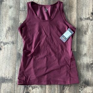 NWT Tommie Copper Womens Lower Back Support Tank Wine Size 2XL